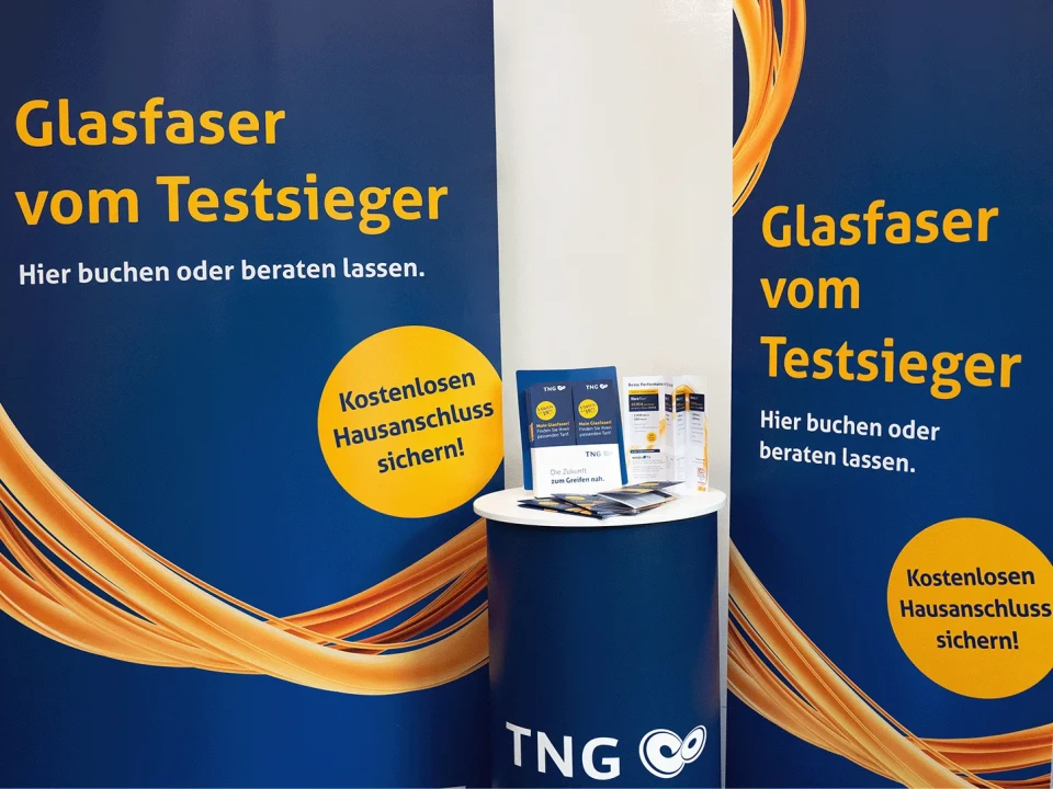 Werbematerial für Partner