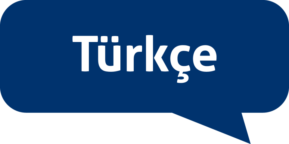 Sprechblase tuerkisch