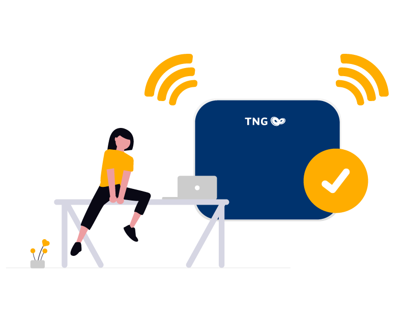 Glasfaser Installation