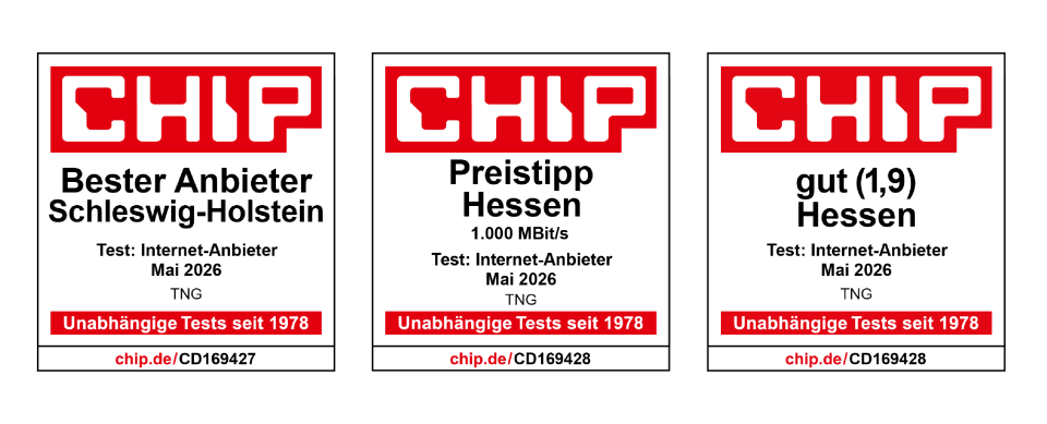 TNG Auszeichnungen Glasfaser