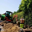 Vorschaubild Ausbau einer Glasfasertrasse in Stapel