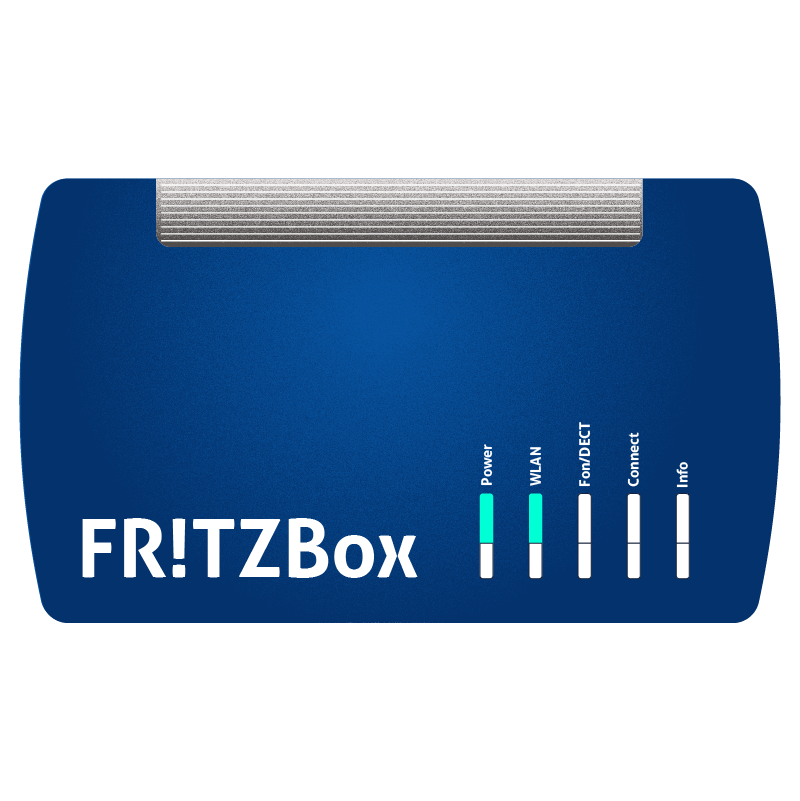 FRITZ!Box Router für den Glasfaseranschluss