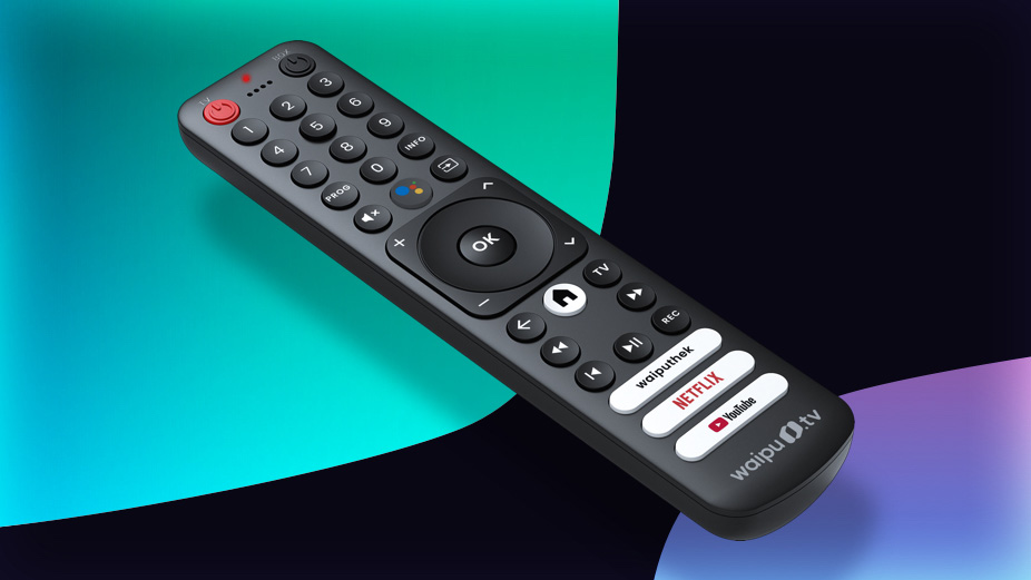 waipu 4K Stick Gallerie Remote